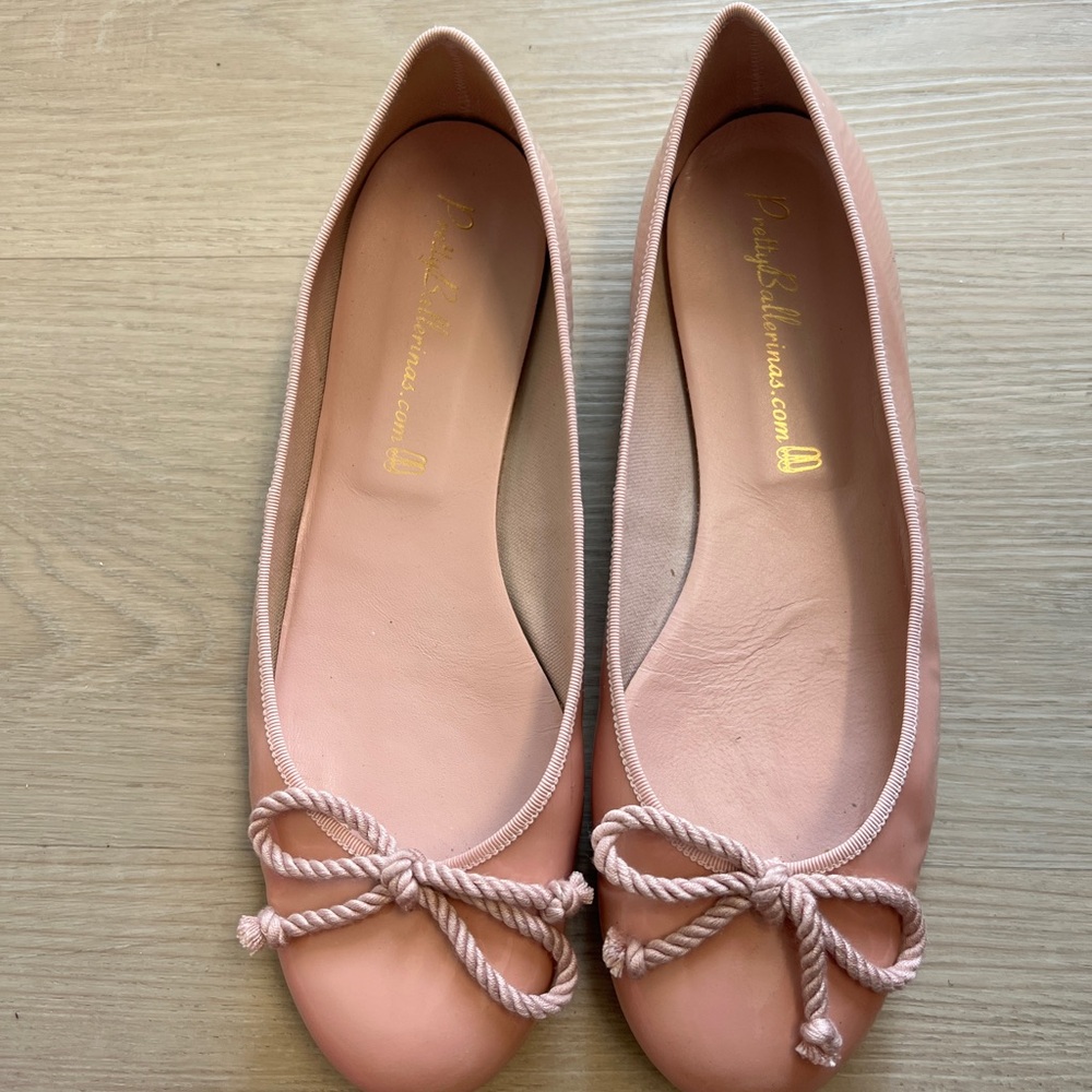 Pink Rosario Pretty Ballerinas. Size 10